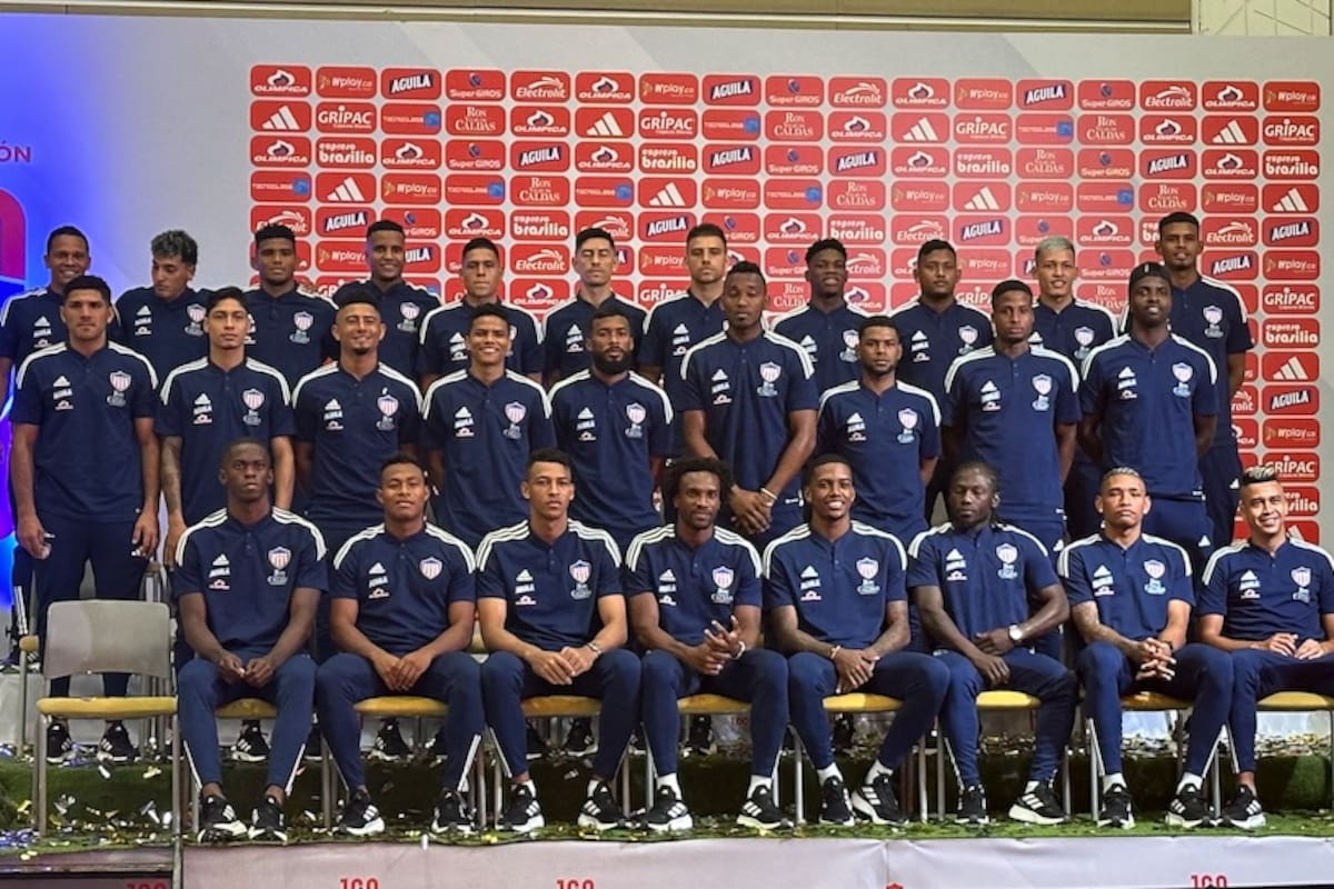 Junior de Barranquilla presentó nómina con que afrontará los torneos del 2024