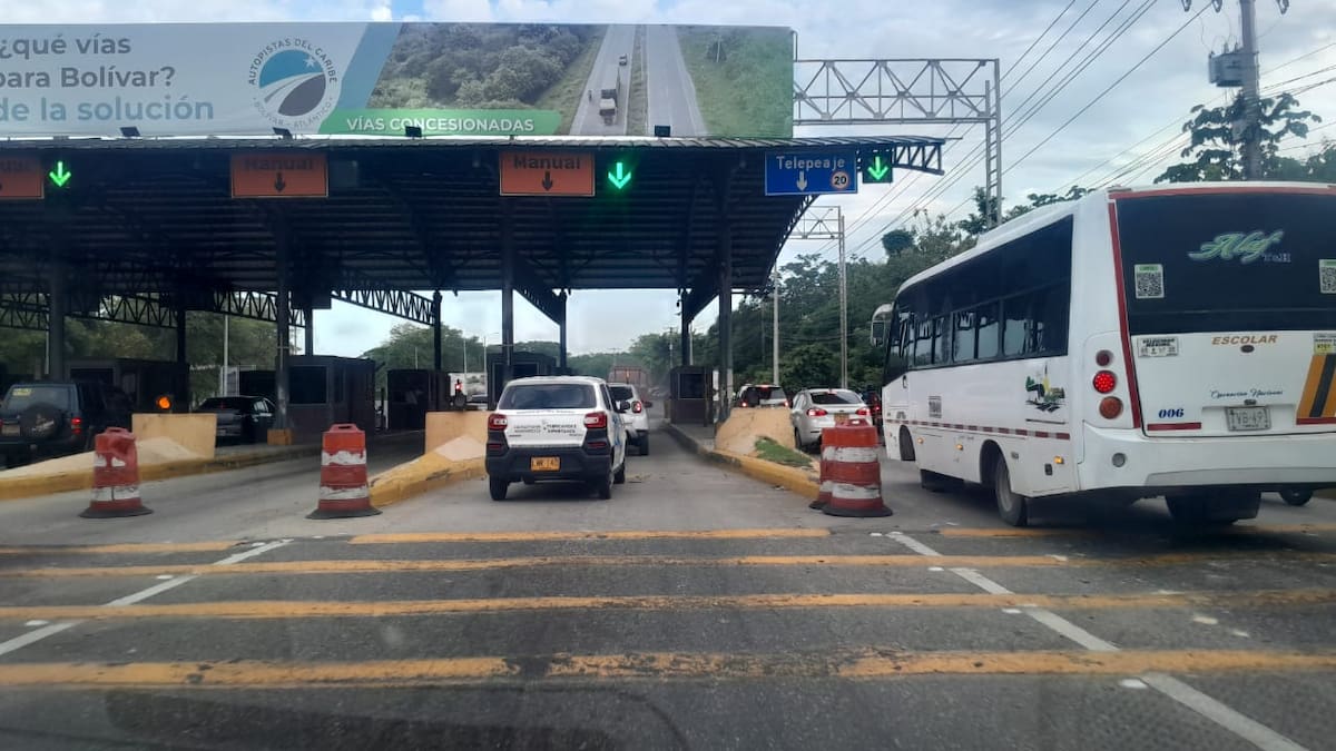 Normalidad en la Troncal de Occidente, en inmediaciones de Turbaco - Cartagena. // El Universal