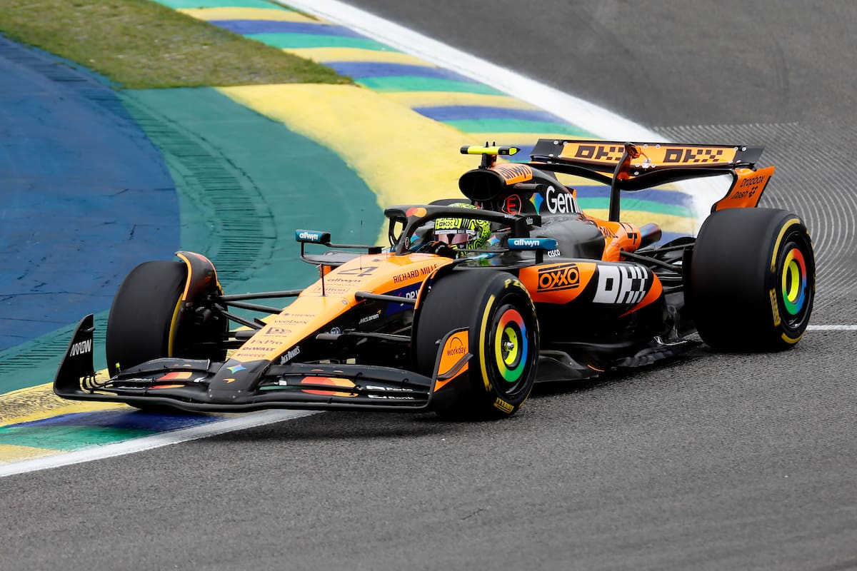 El británico Lando Norris quiere conquistar Las Vegas. //Foto,EFE: Sebastiao Moreira