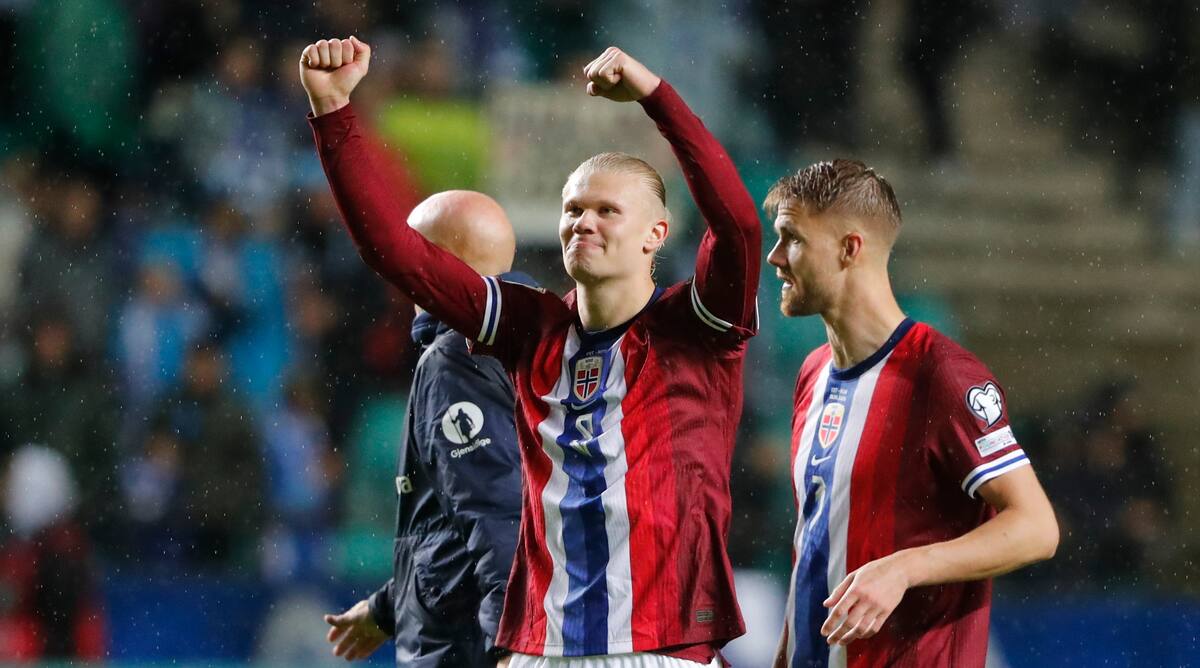 Noruega ha iniciado con pie derecho en las Eliminatorias de la UEFA. //Foto, EFE: Toms Kalnins