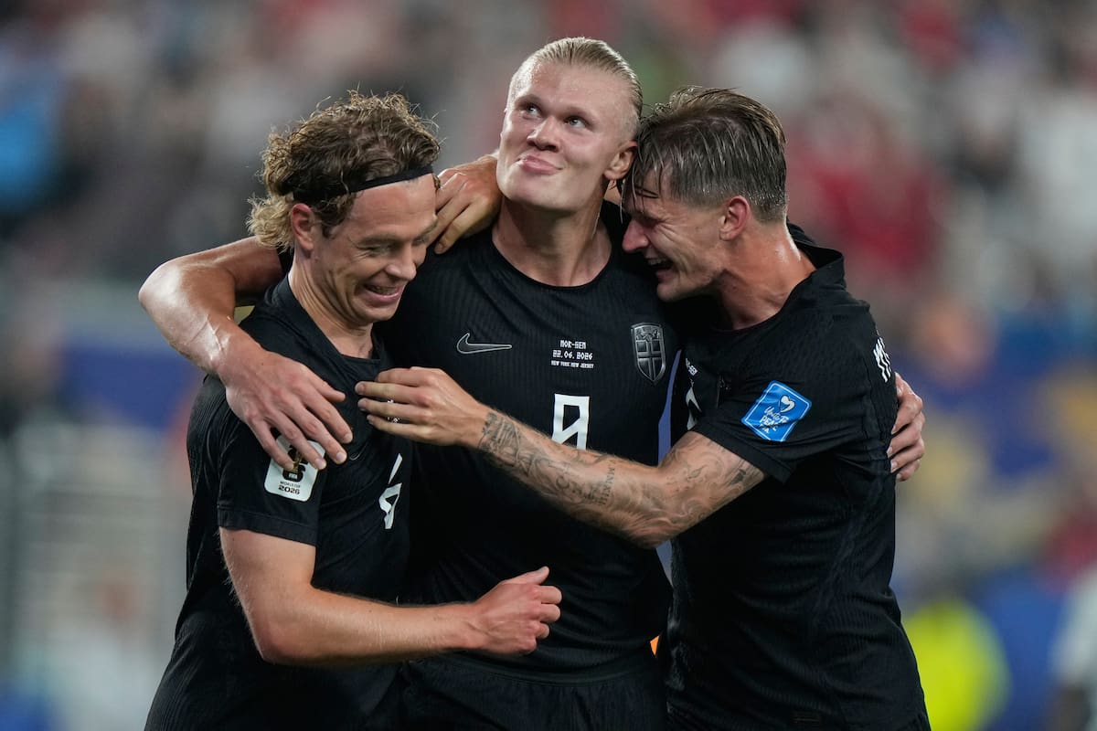 Erling Haaland también dijo presente y guio a Noruega a un nuevo triunfo en el Mundial