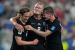 Erling Haaland también dijo presente y guio a Noruega a un nuevo triunfo en el Mundial
