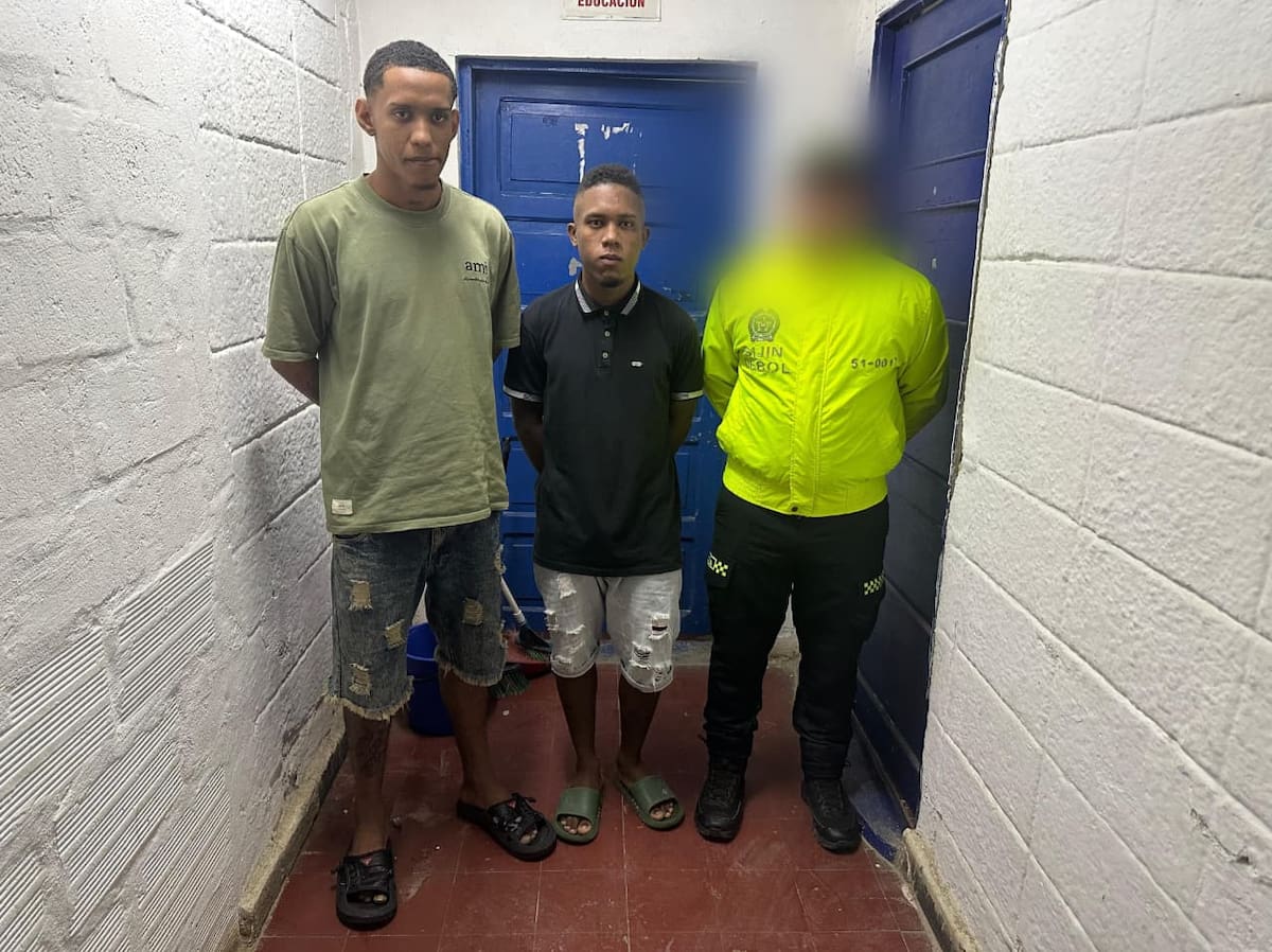 Los señalados, presuntos miembros del Clan del Golfo, deberán responder por homicidio agravado por hechos ocurridos en el barrio La Paz de Arjona. //FOTO POR POLICÍA DE BOLÍVAR.