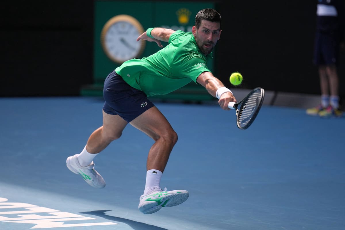 Djokovic lanza fuerte crítica a las cámaras en el Abierto de Australia