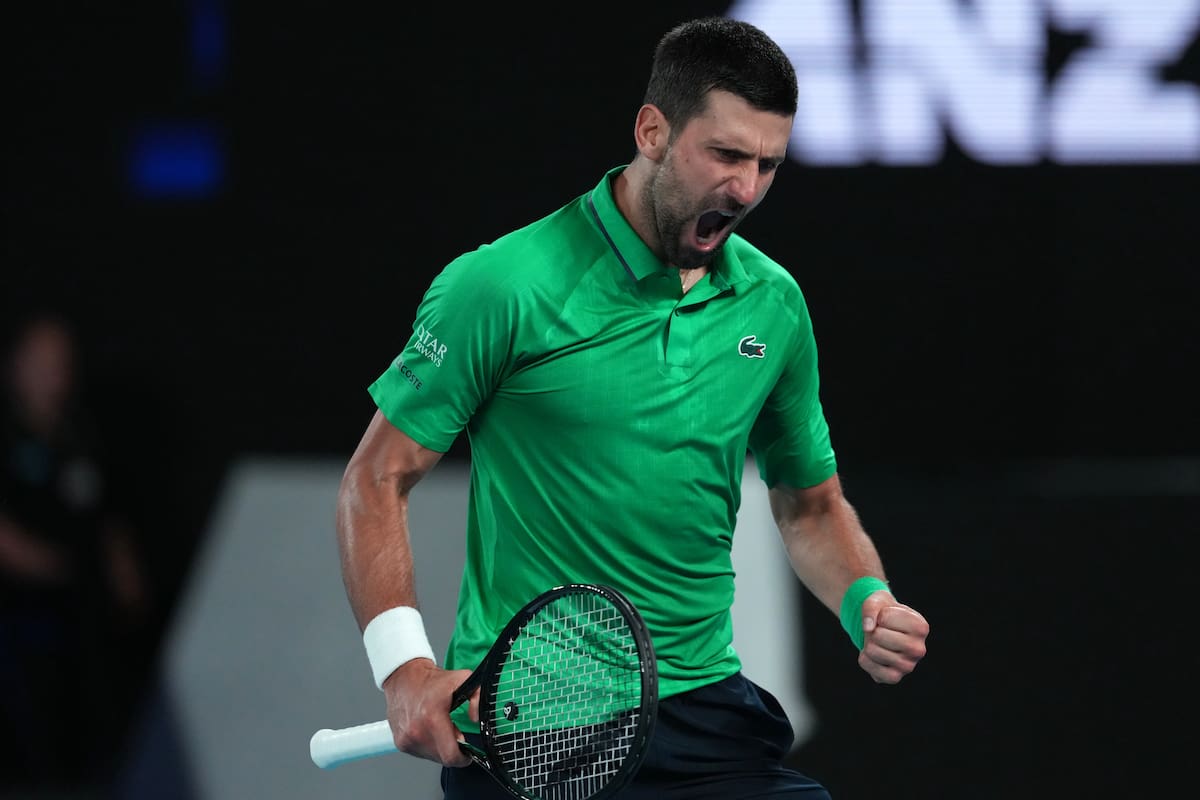 Abierto de Australia: Novak Djokovic venció a Sinner y se metió en la final