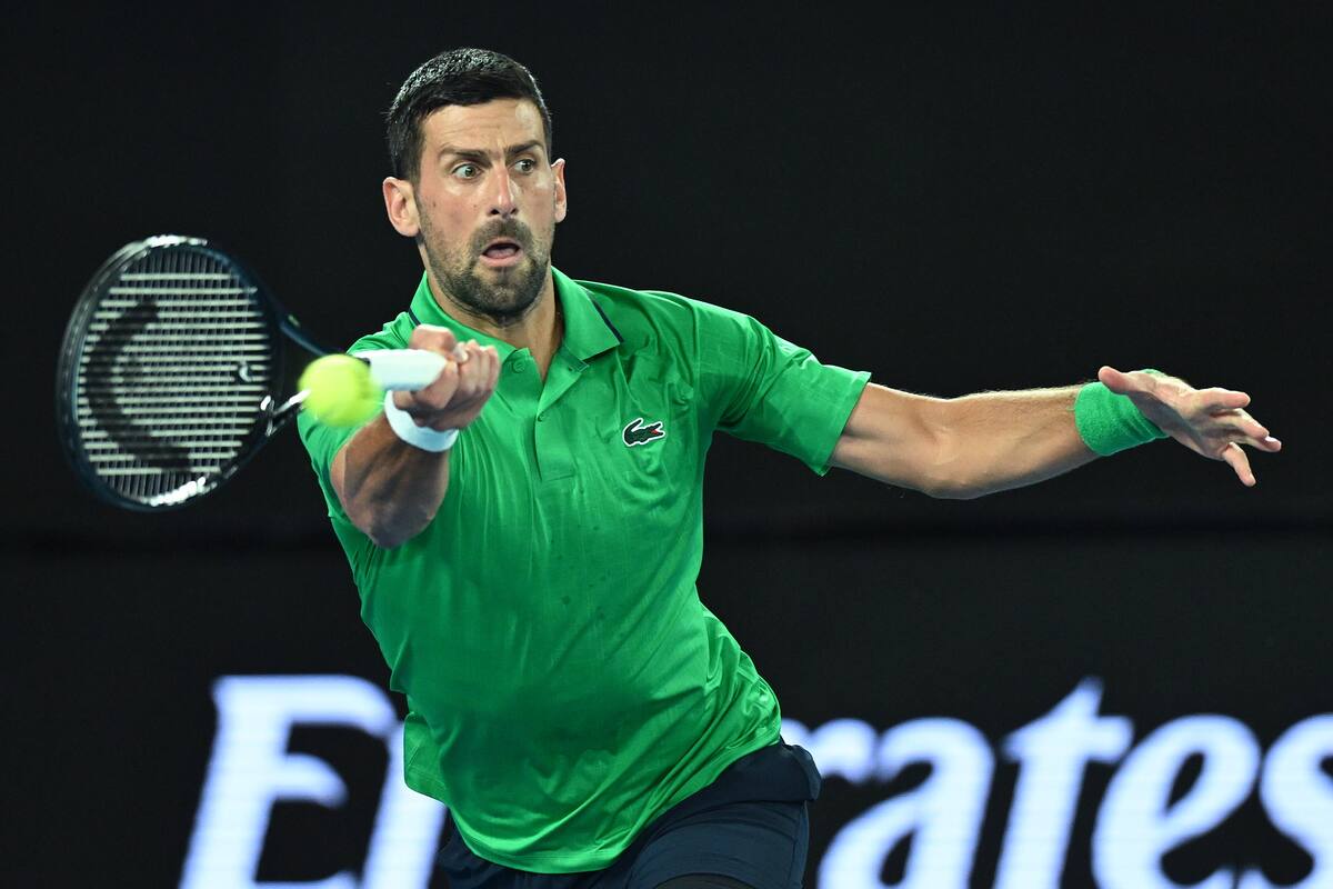 Novak Djokovic avanzó a segunda ronda luego de un gran triunfo. //Foto, EFE: JAMES ROSS