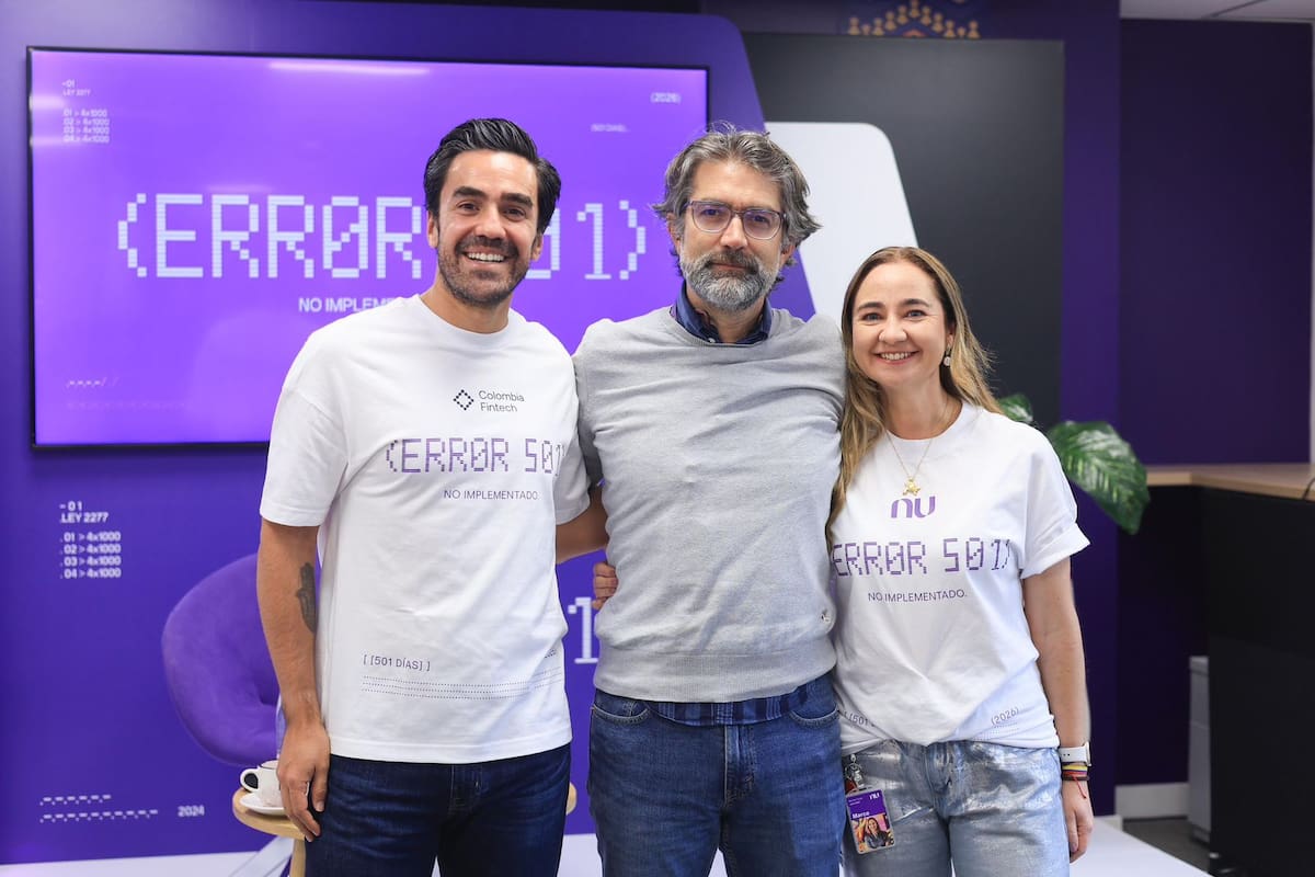 Representantes de Nu Colombia.