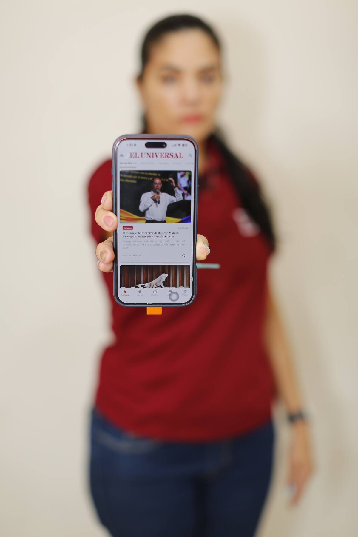 La nueva app de El Universal cuenta con opciones que los usuarios pueden personalizar para interactuar de una forma única con el contenido. // Fotos: Luis Herrán.