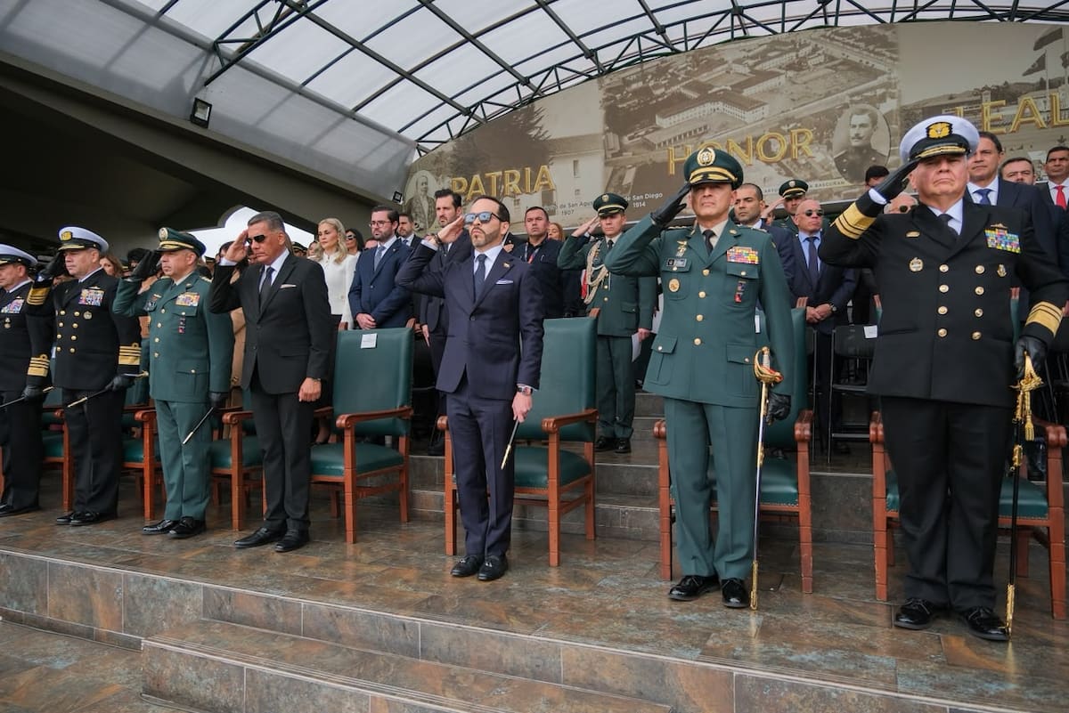 Nueva cúpula militar de Colombia. // Foto: cortesía de la Presidencia de la República.