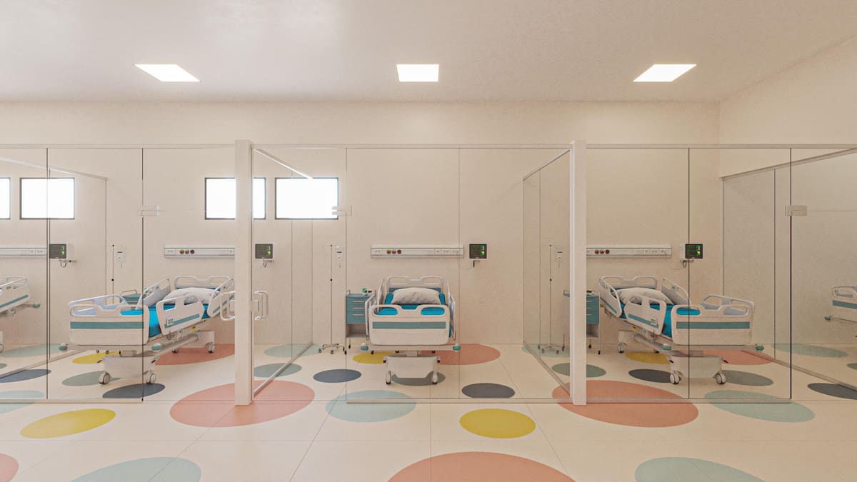 Unidad de Pediatría del Hospital Universitario del Caribe. // Foto: cortesía