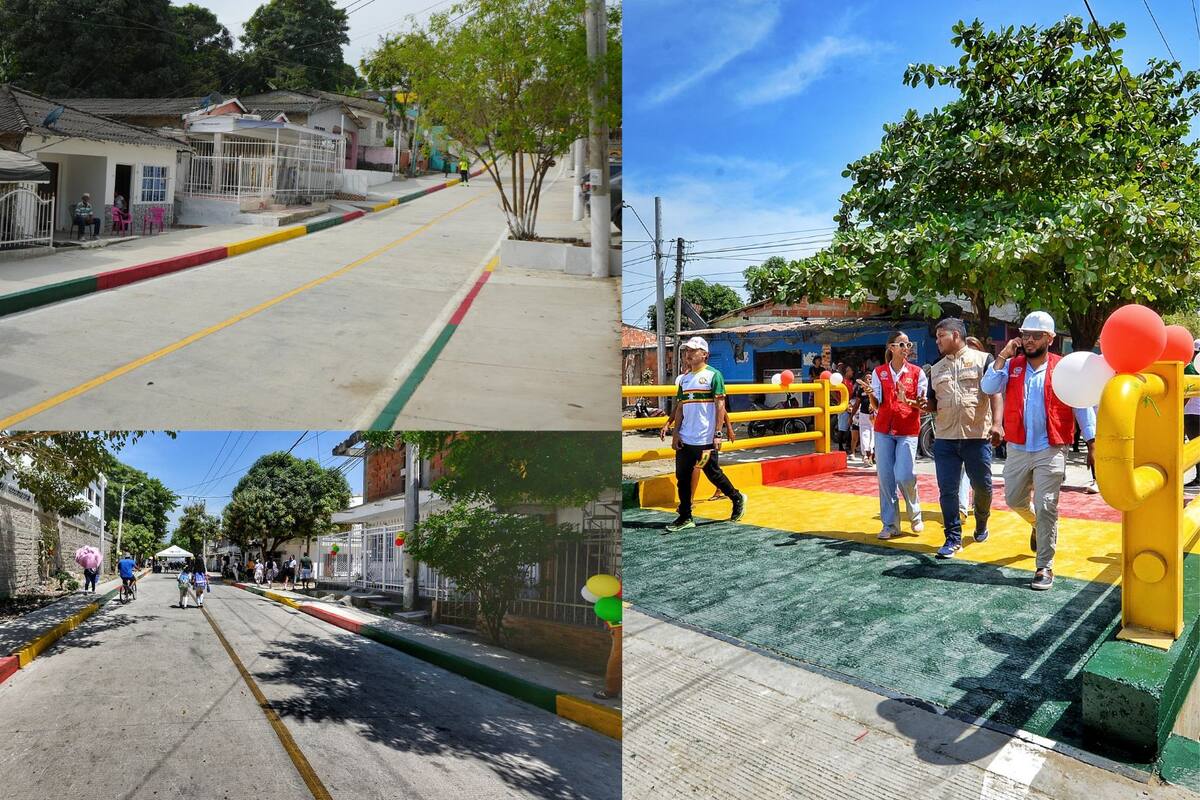 Entregan obras viales en Fredonia, San José de Los Campanos y Olaya
