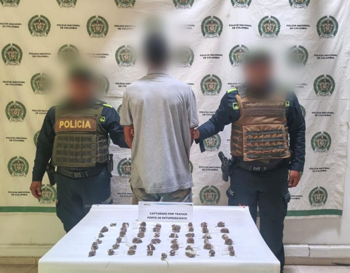 Nueve capturados en ofensiva contra el tráfico de drogas en cuatro municipios de Bolívar.