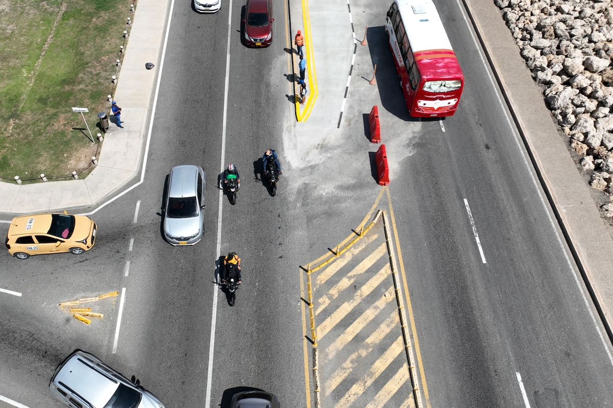 Cartagena ya cuenta con un nuevo carril entre el Centro y Bocagrande: conozca cómo funciona