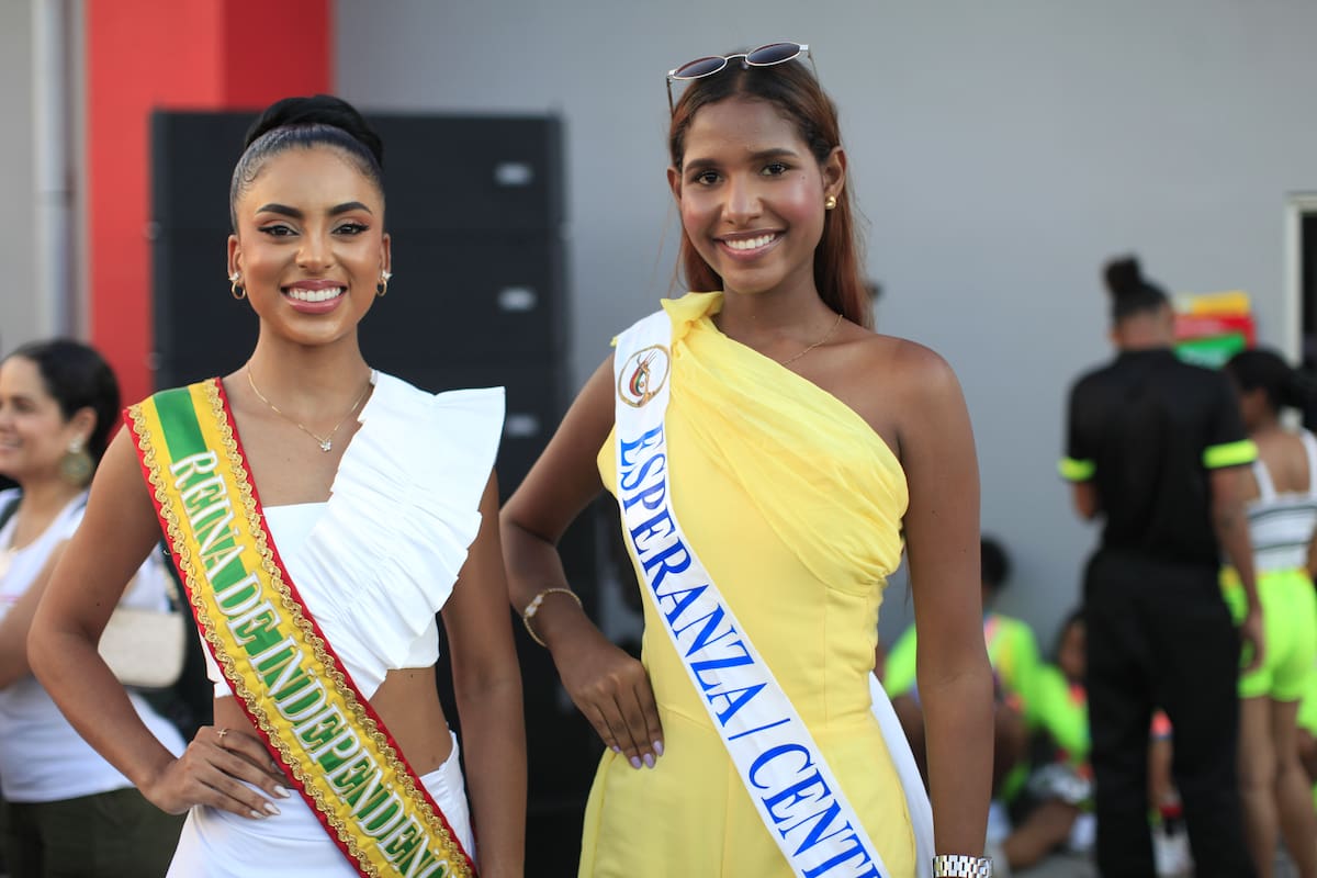 Faylin Rodríguez y María de los Ángeles Castellar Blanco.