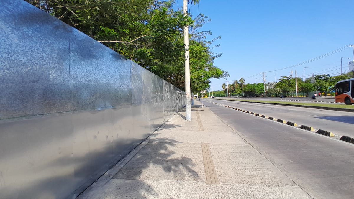 Avanzan obras en el Complejo Deportivo Nuevo Chambacú. // Foto: Julio Castaño.
