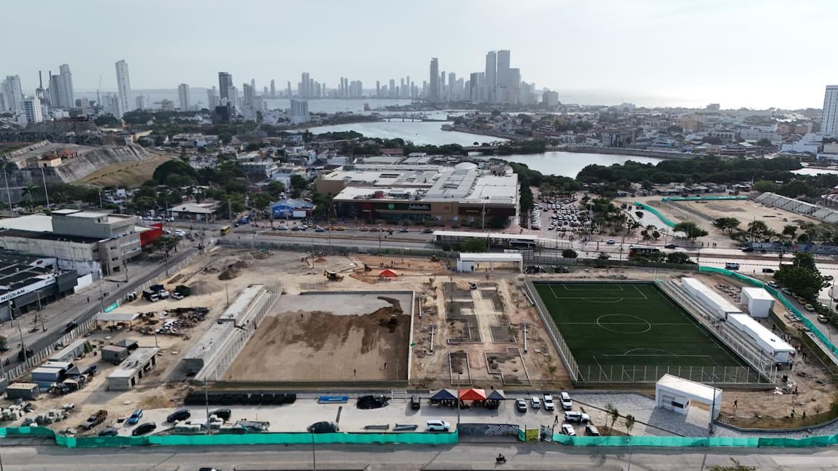 Nuevo Chambacú en su fase final. // Fotos: cortesía - Alcaldía de Cartagena.