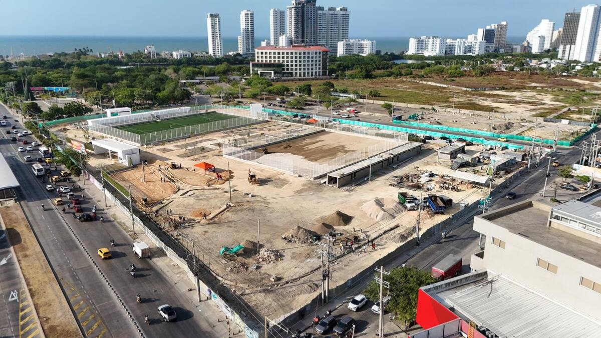 Nuevo Chambacú en su fase final. // Fotos: cortesía - Alcaldía de Cartagena.