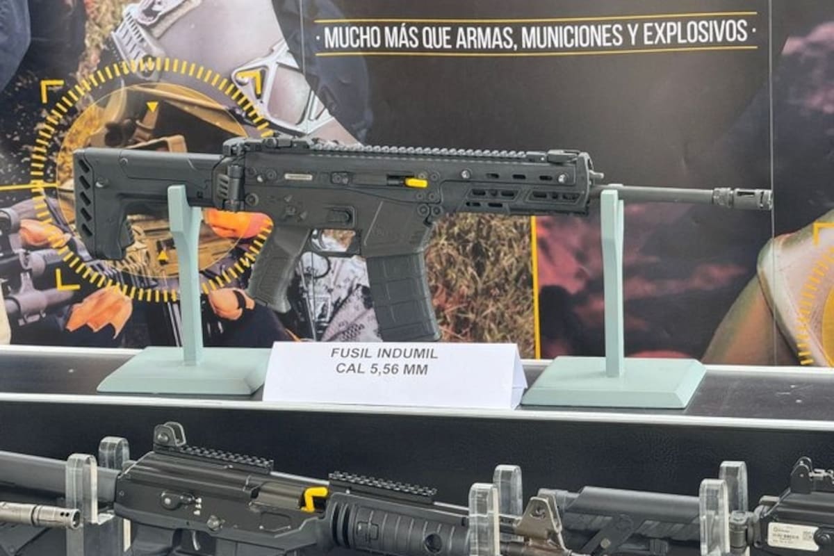 Colombia reemplaza el fusil Galil con arma de fabricación nacional