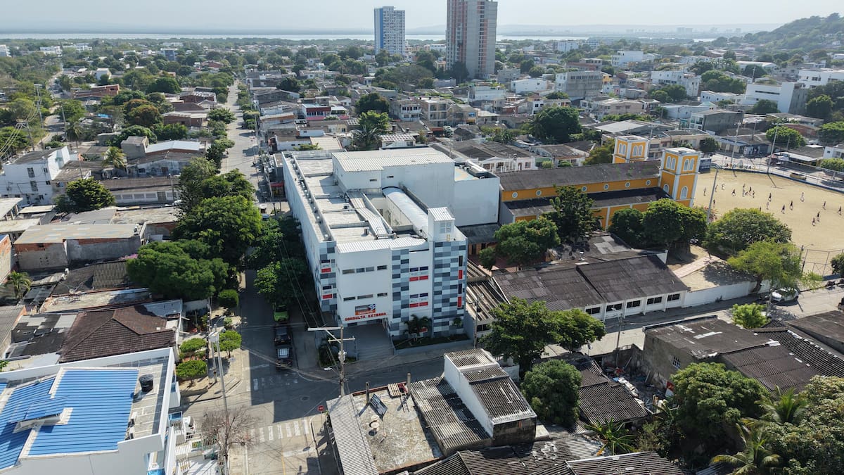 Nuevo Hospital de Canapote, el centro asistencial público más importante de la Zona Norte. // Foto: Alcaldía de Cartagena