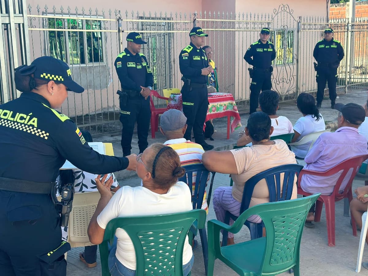 Nuevo plan de la Policía Nacional en el departamento de Bolívar.