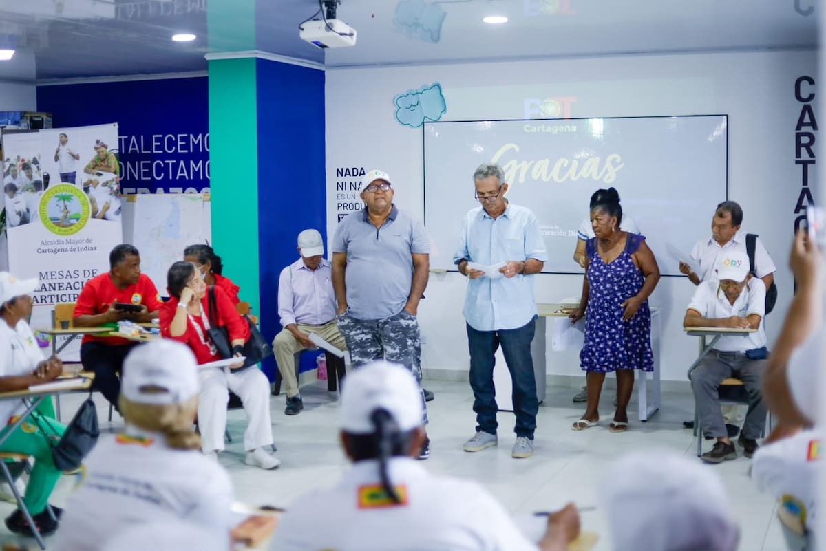 Nuevo POT de Cartagena culmina diagnóstico y etapa de formulación. // cortesía: Distrito de Cartagena