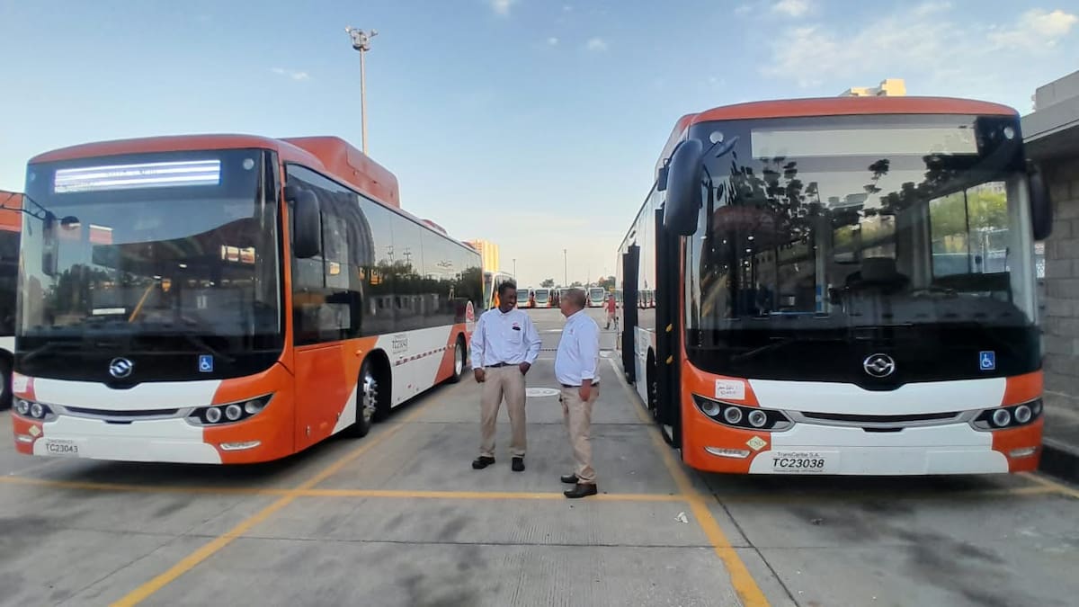 Nuevos autobuses de Transcaribe ya circulan por Cartagena. // Julio Castaño - El Universal