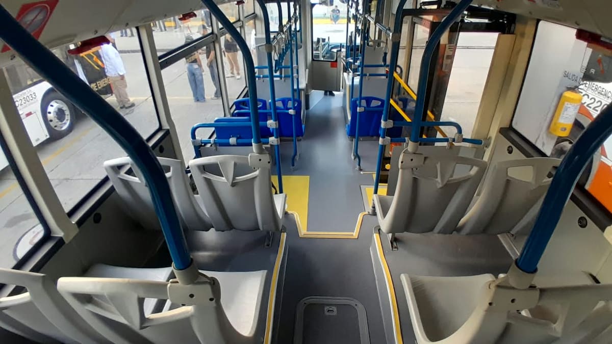 Nuevos autobuses de Transcaribe ya circulan por Cartagena. // Julio Castaño - El Universal