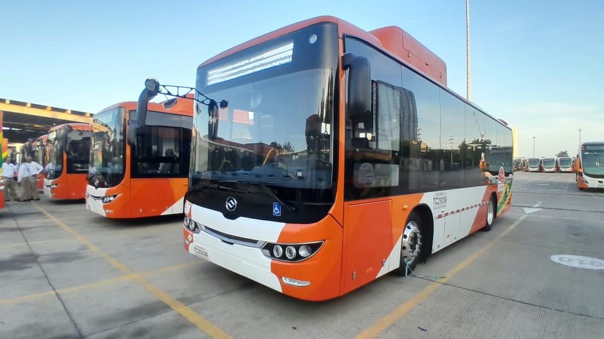 Nuevos autobuses de Transcaribe ya circulan por Cartagena. // Julio Castaño - El Universal