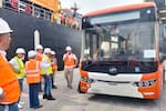 Esta es la fecha en que zarparán los nuevos buses de Transcaribe que faltan desde China