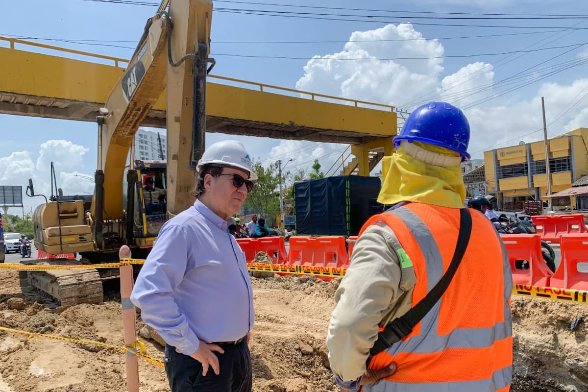 Avanzan obras en acueducto de Cartagena: Acuacar explica beneficios