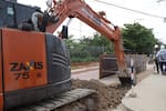 Nueva conducción de agua hacia Nelson Mandela: así avanzan las obras en Cartagena