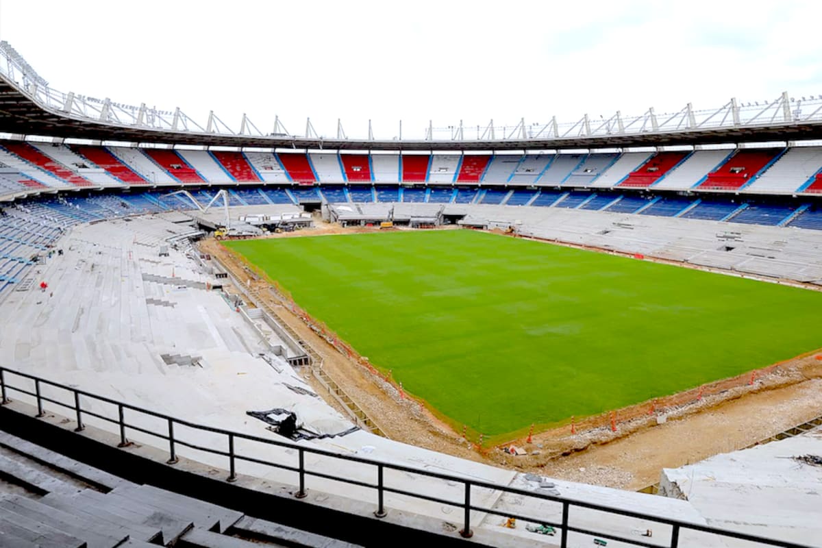 Así avanza la instalación de las nuevas sillas en el Estadio Metropolitano