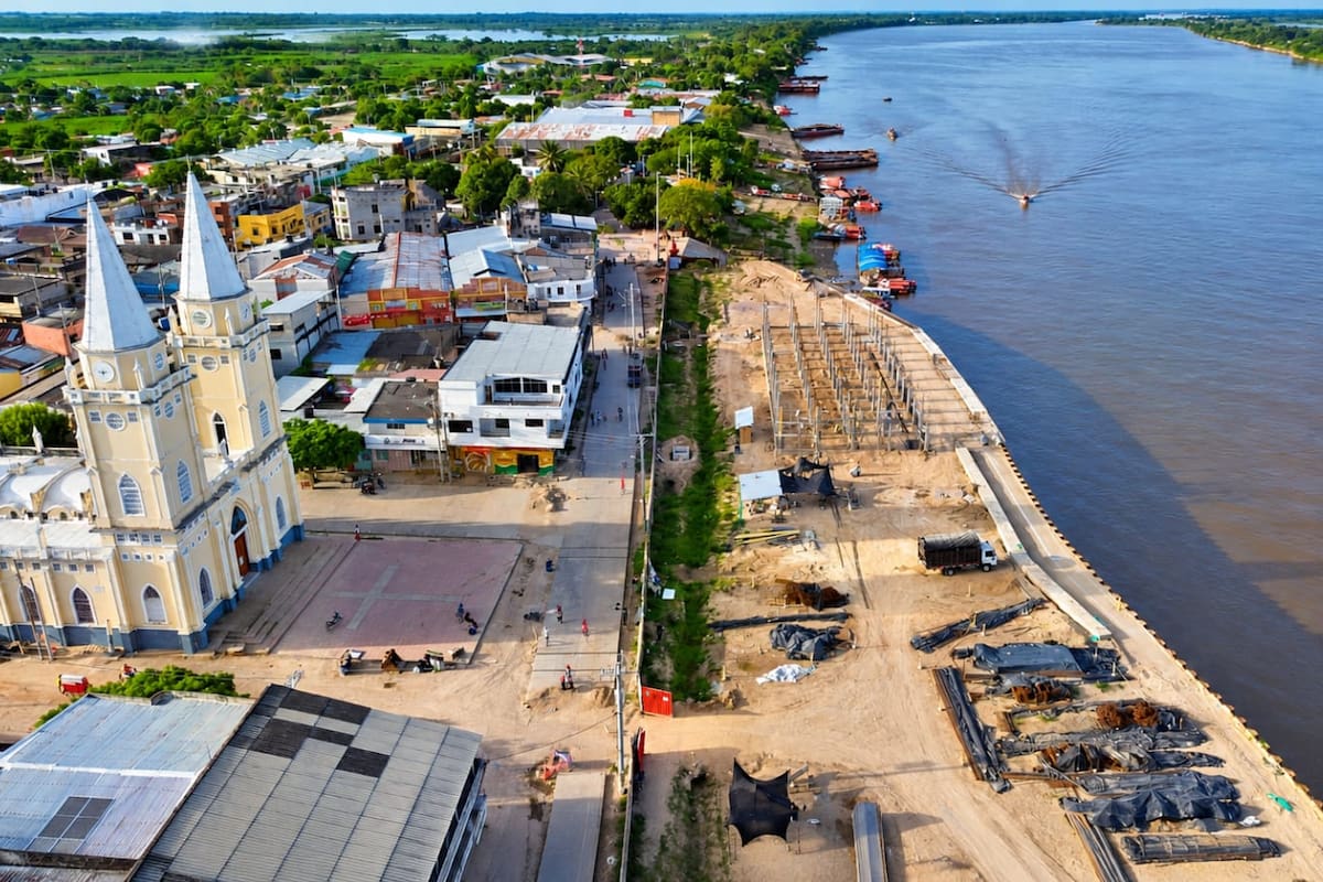 Malecón de Todos en Magangué: así avanzan las obras y estos serán sus espacios