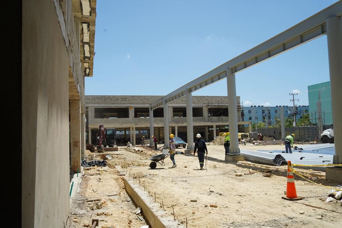 Así van las obras del nuevo megacolegio de Ciudadela La Paz: 70% de avance