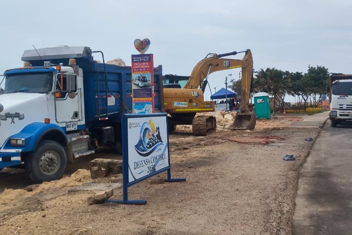 Defensa Costera 2050: así avanzan las obras en Cartagena