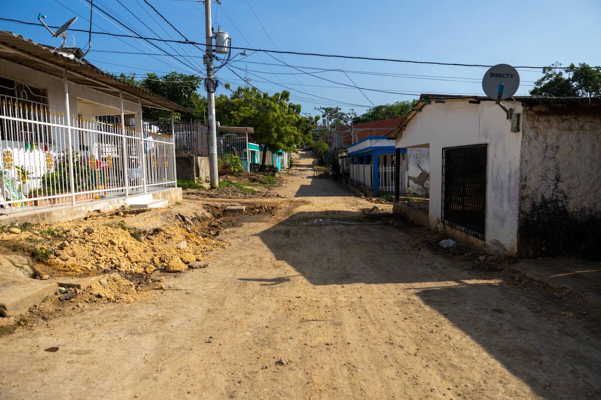 Obras en Arroz Barato. // Foto: cortesía - Ecopetrol.