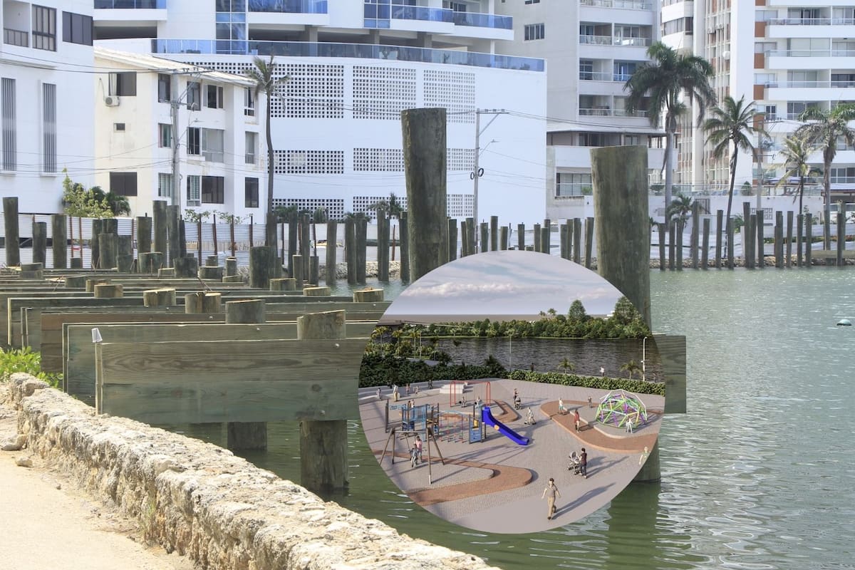 Así van las obras urbanísticas que buscan transformar El Laguito