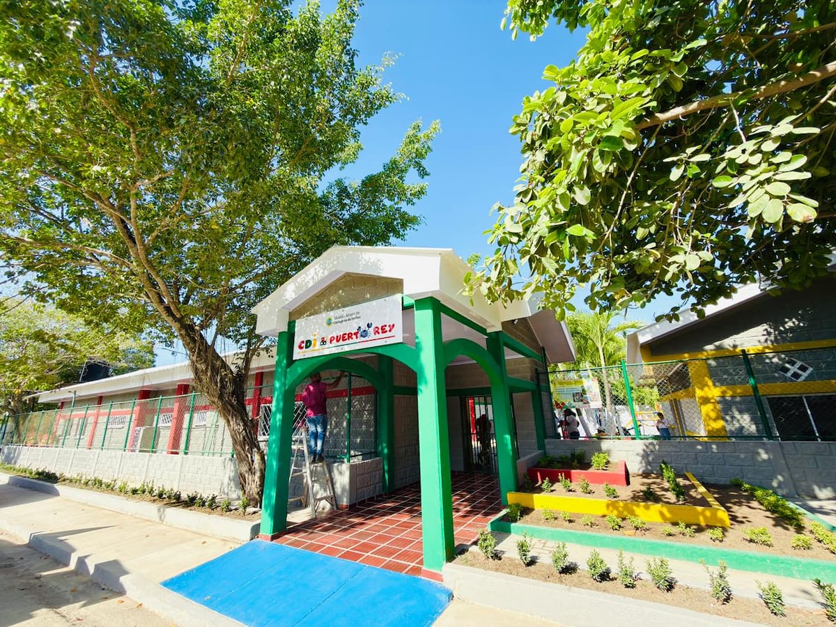 Obras en la Localidad 2 de Cartagena. // Foto: cortesía - Alcaldía de Cartagena