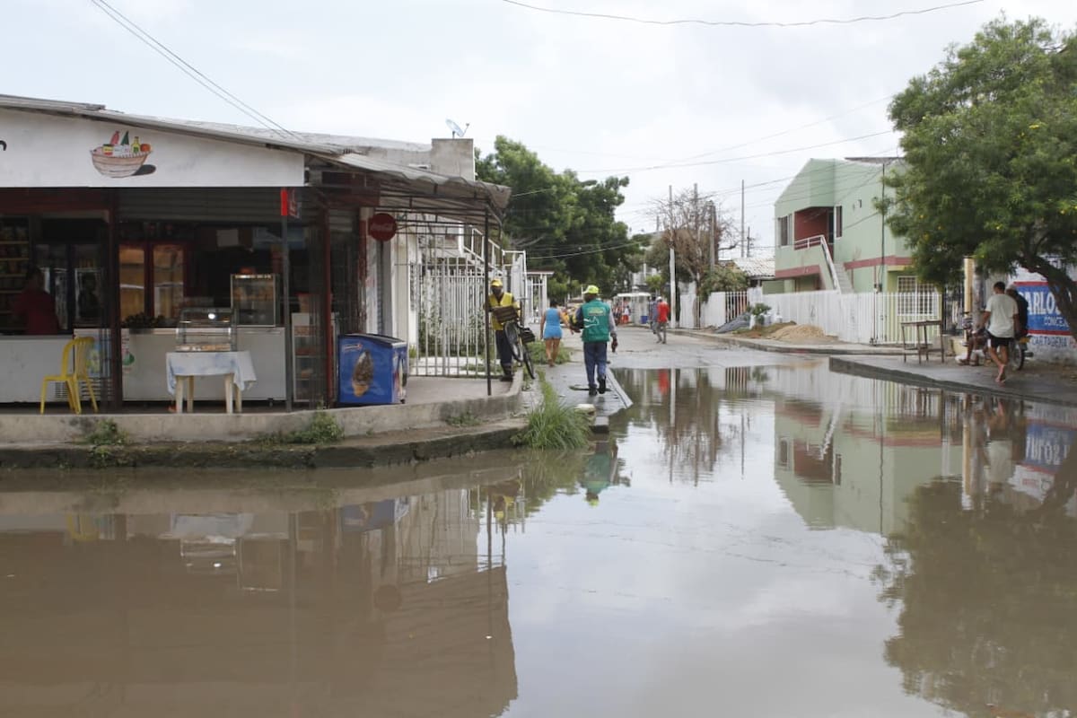 Así va la obra de la Alcaldía que pondrá fin a “piscina eterna” en Santa María