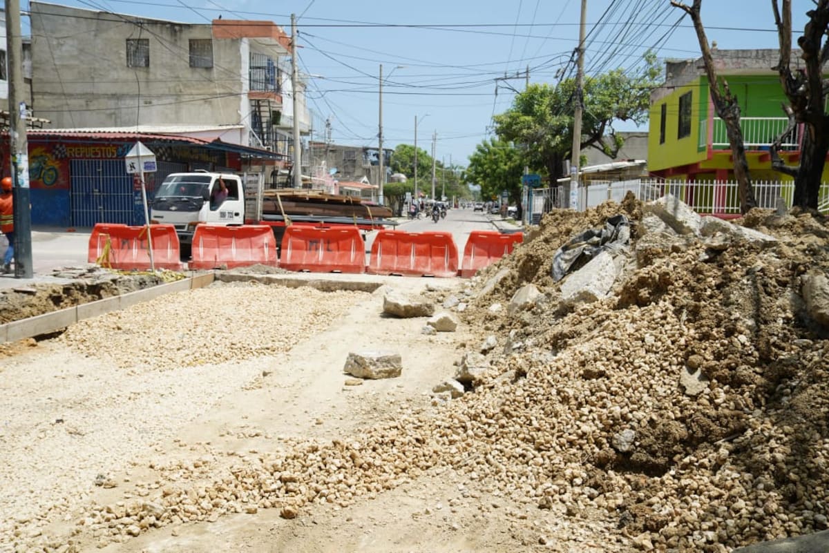 La próxima zona de operaciones será en el sector El Líbano, donde ya se tiene definido un plan de manejo de tráfico para disminuir inconvenientes en la movilidad. // Cortesía: Alcaldía de Cartagena.