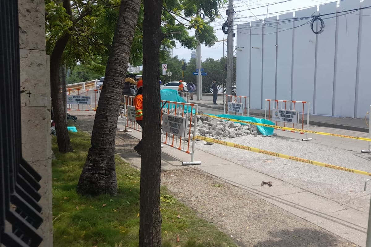 Empiezan obras viales cerca al puente Las Palmas