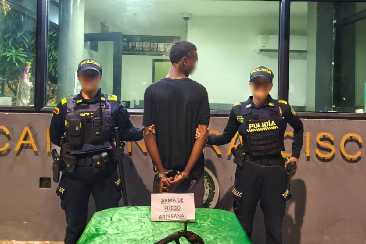 8 capturados y armas de fuego incautadas en operativos por el porte ilegal en Cartagena