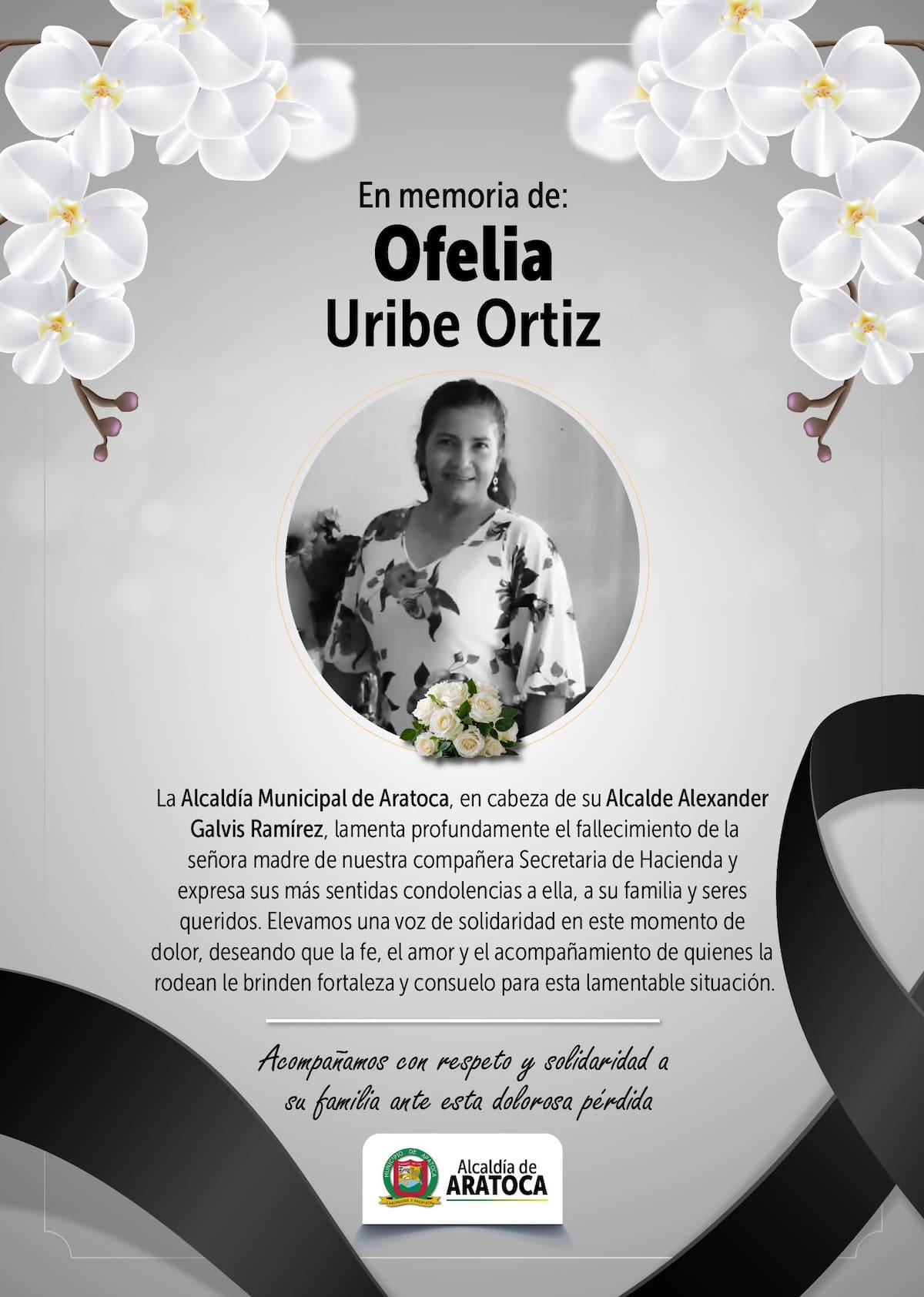 Ofelia Uribe Ortiz.