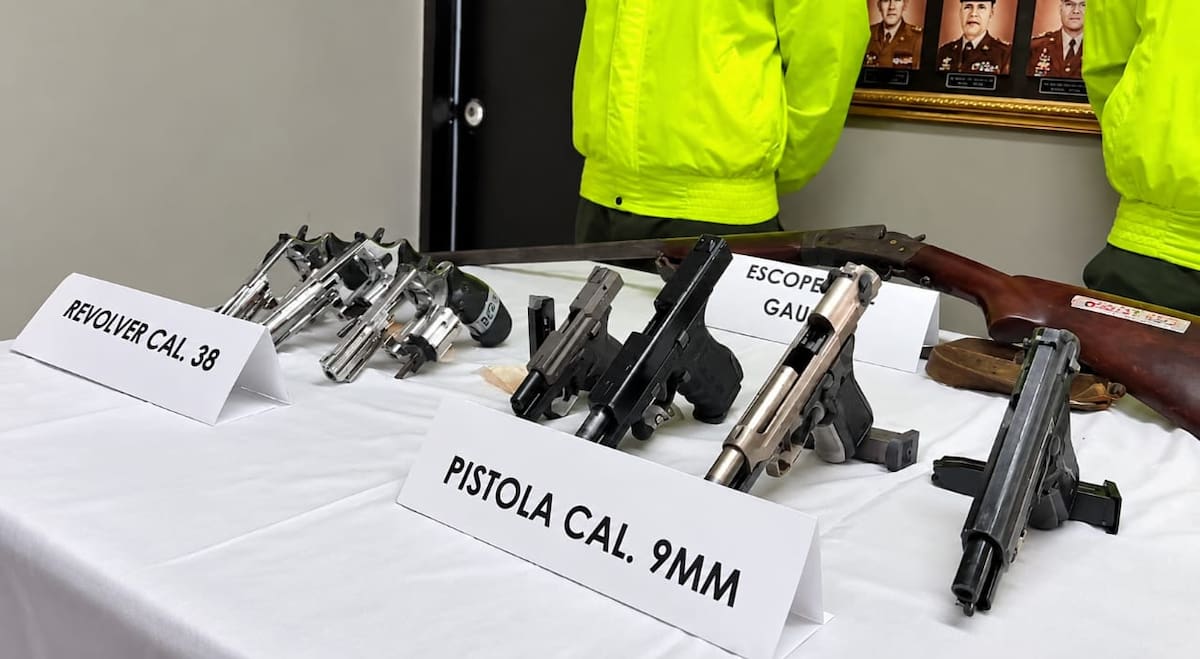 Ofensiva policial en Bolívar deja 10 capturados y armas fuera de las calles tras intensos operativos. // Foto: Policía de Bolívar
