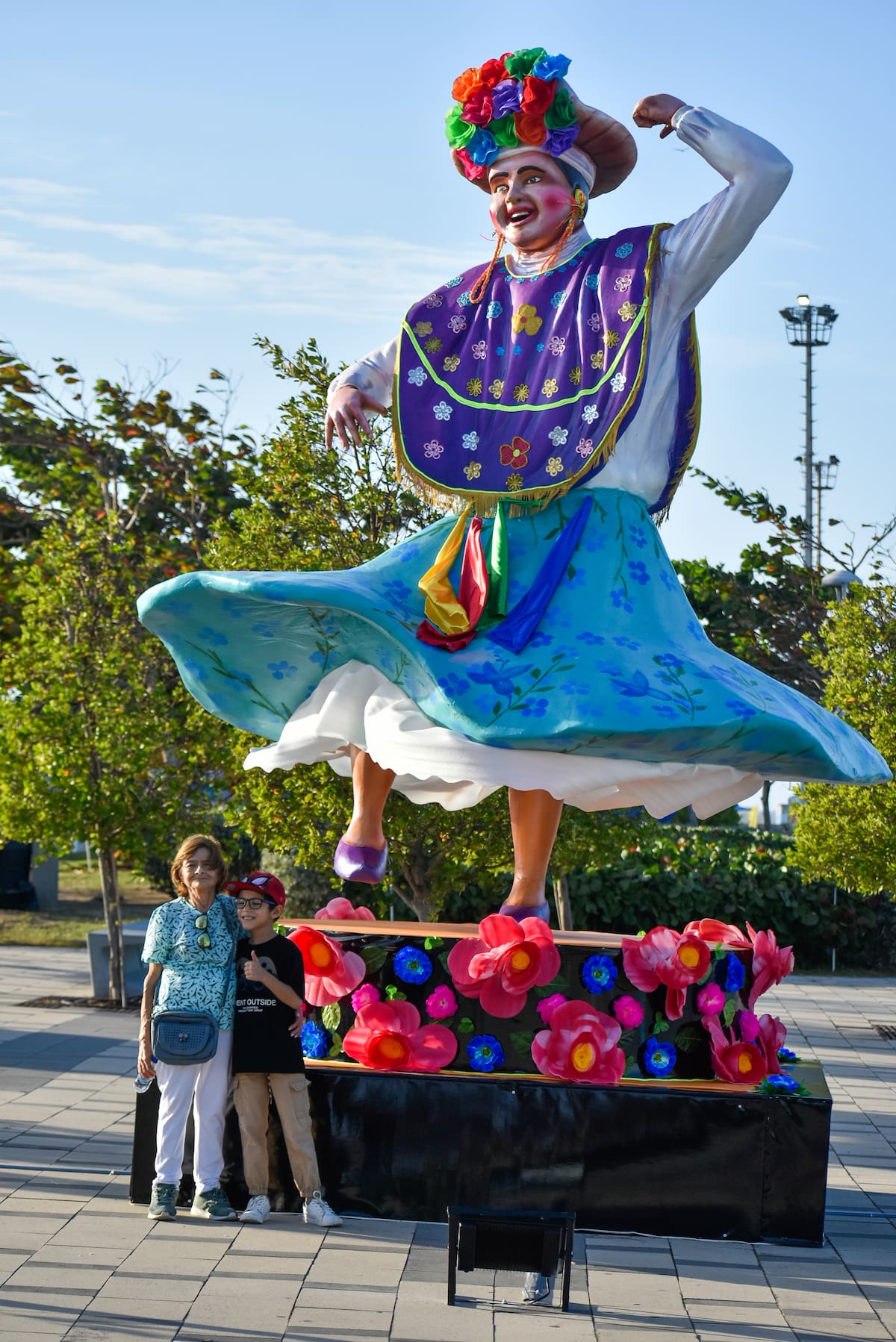 La Alcaldia de Barranquilla presentó la oferta turista para propios y visitantes durante el Carnaval 2025 para que visiten Las figuras del Carnaval en el Gran Malecón.//Cortesía.