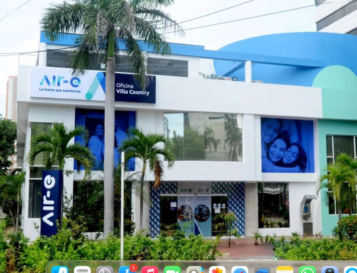 Las oficinas de Air-e en Barranquilla.//Cortesía.