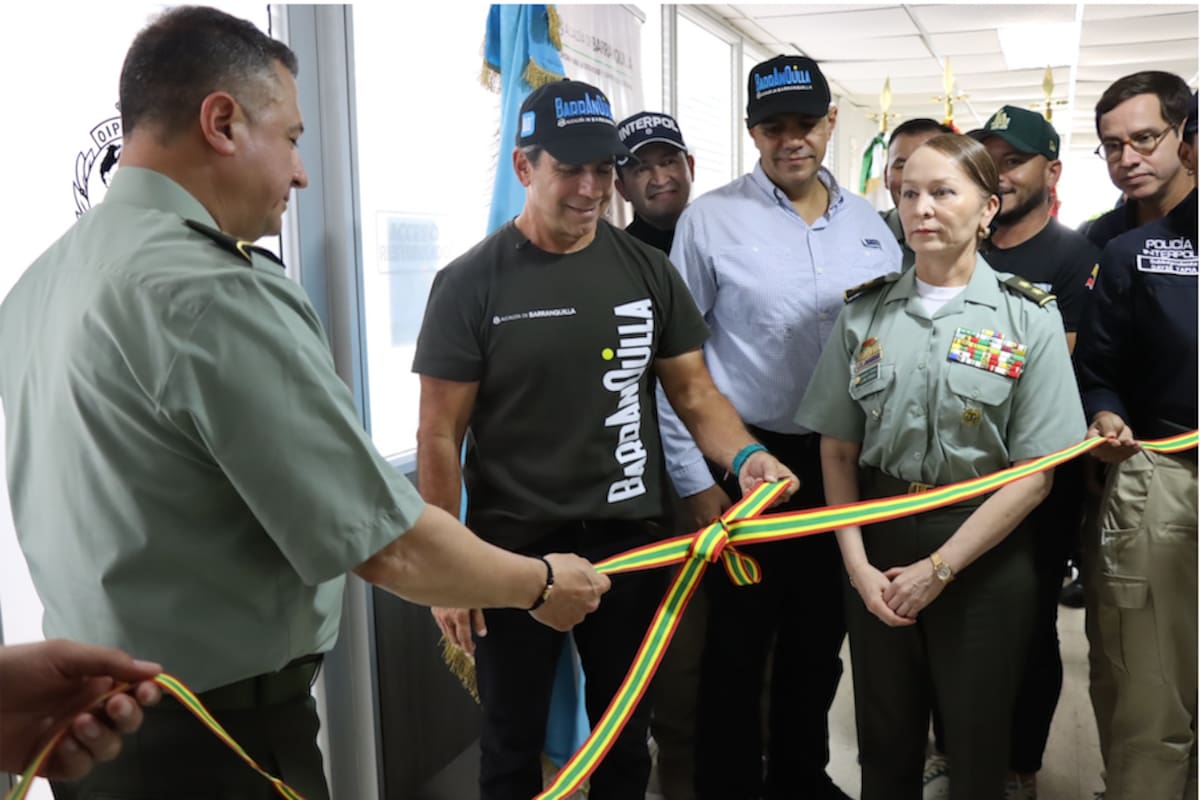 Policía Nacional recibió instalaciones para la sede de la Dijin e Interpol en Barranquilla