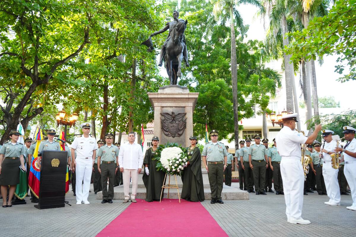 Así fue la conmemoración de los 133 años de la Policía en Cartagena