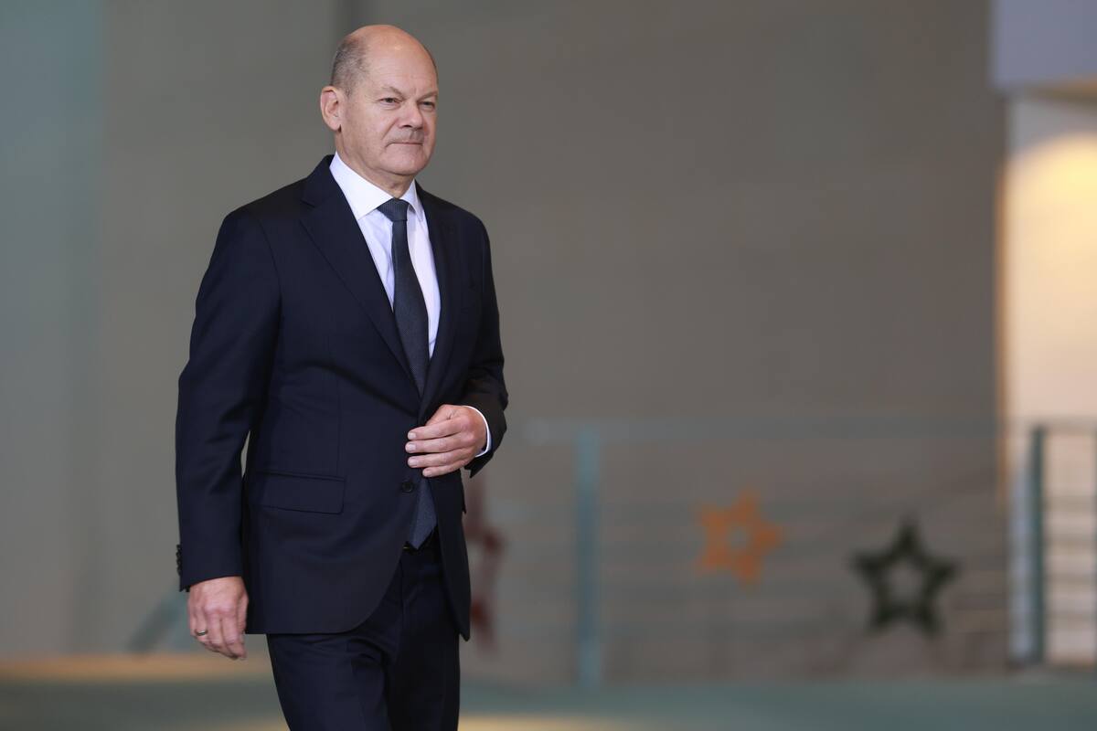 El canciller alemán Olaf Scholz. //EFE