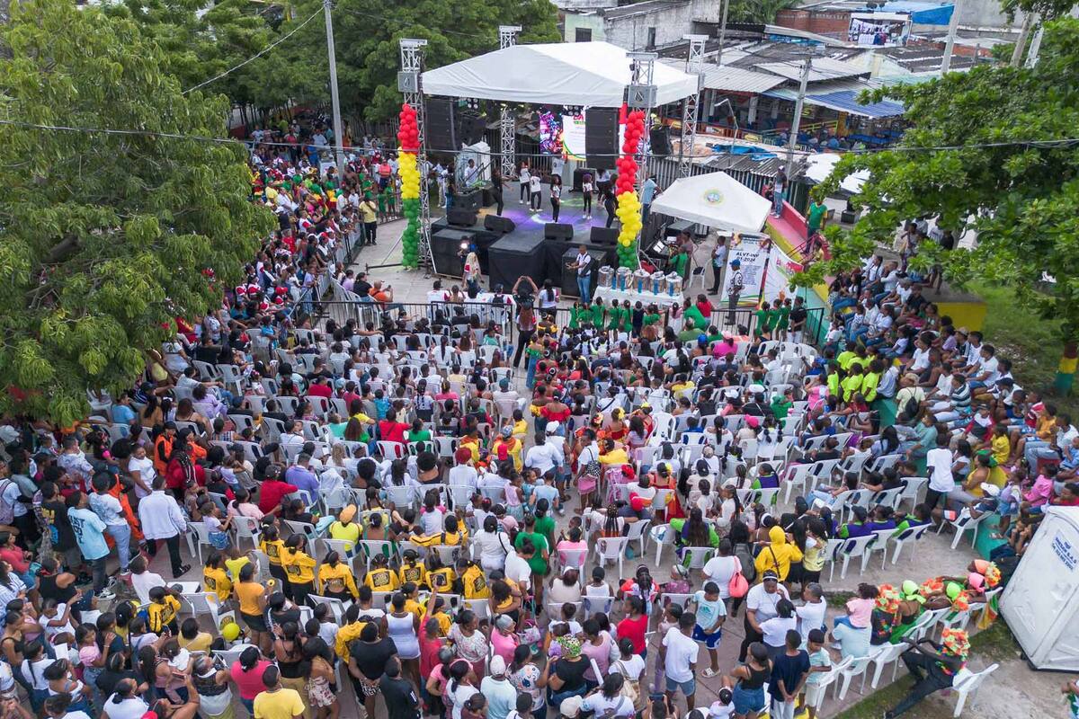 Olaya Herrera celebra el Festival Urbano de la Virgen y Turística